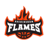 Rockingham Flames W logo