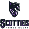 Agnes Scott Scotties W logo